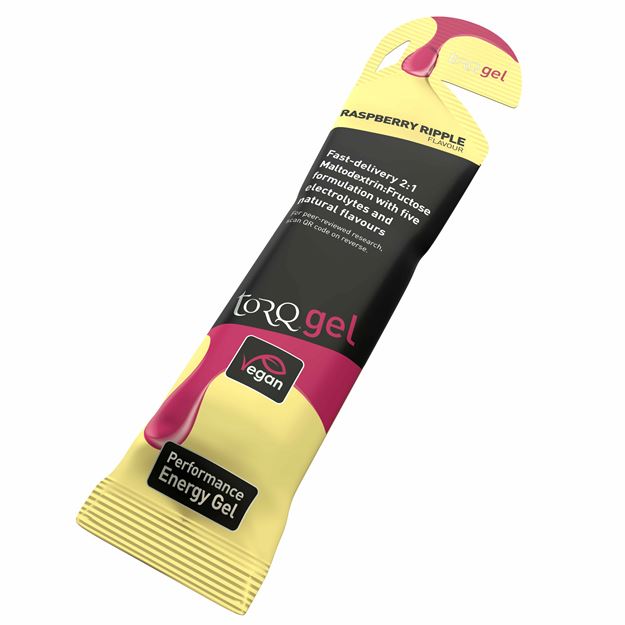 Picture of TORQ - ENERGY GEL RASPBERRY RIPPLE